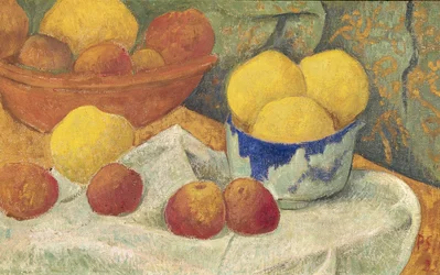 Äpfel mit einer blauen Schale, 1922